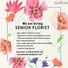 senior florist 0