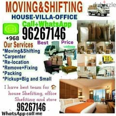 movers and Packers house shifting good price