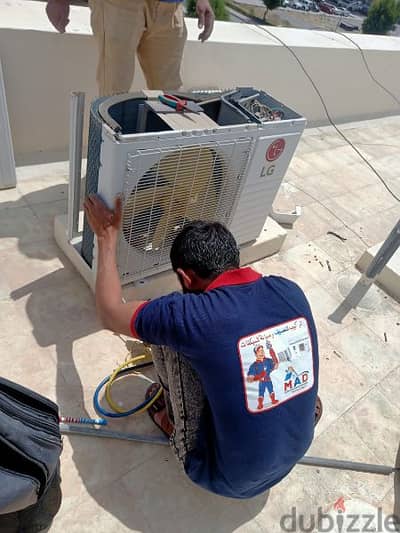 New ac gas available home service