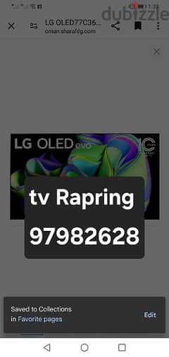 tv Rapring all model lcd led 0