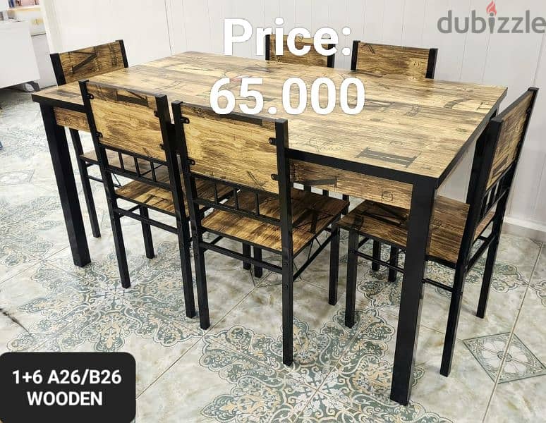 Dining Table (1+4) 4