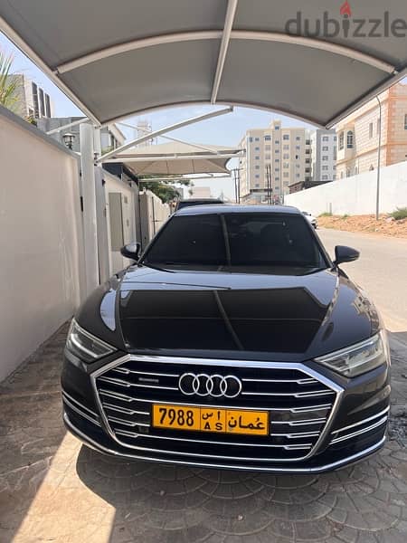 Audi A8L Oman car under warranty 0