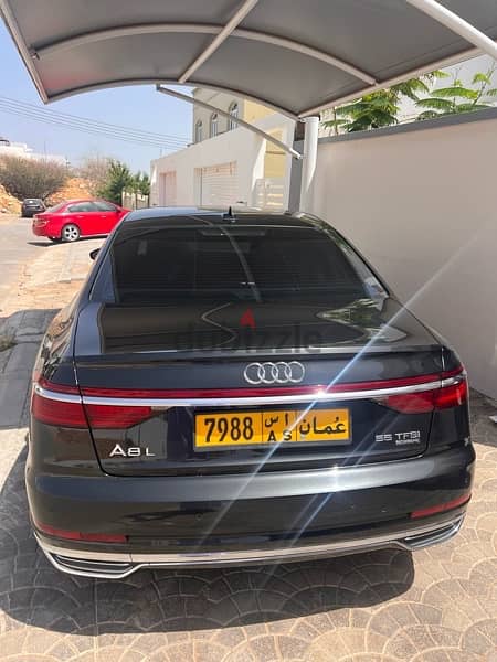 Audi A8L Oman car under warranty 1