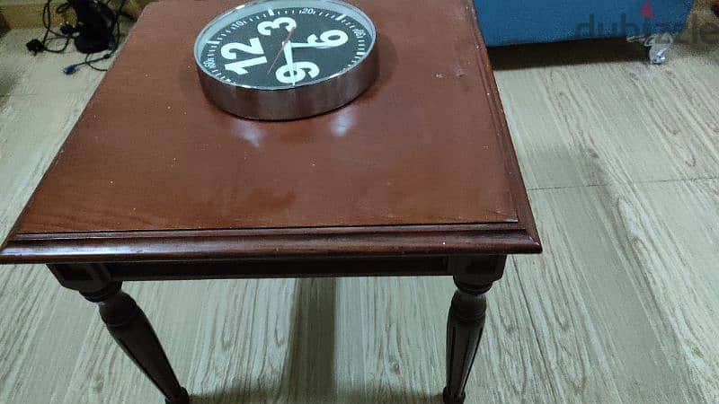 wooden table good condition 2