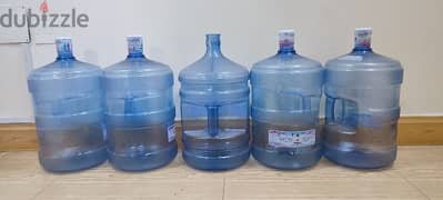 Oasis Empty Water Gallon Bottle 5 Pieces