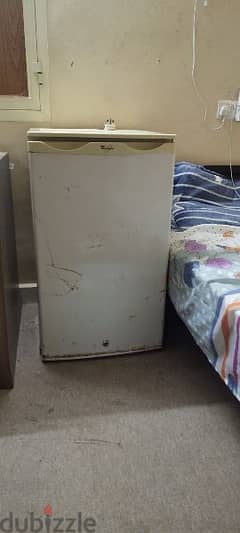 small fridge with good working condition