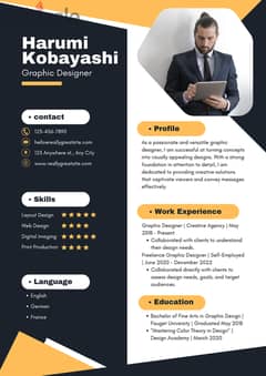 Professional resume design