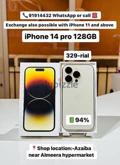 iPhone 14 pro 128GB - 94% Battery - good phone
