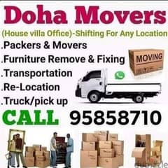 Mover and Packers  furniture and fixing 0