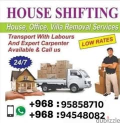 Mover and Packers  furniture and fixing