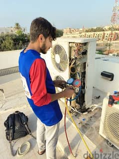 Gas charge ac service 0
