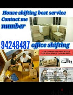 movers and Packers house shifting office shifting good price