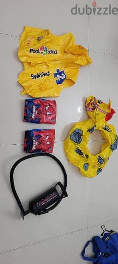 Various Swimming items for kids in perfect condition