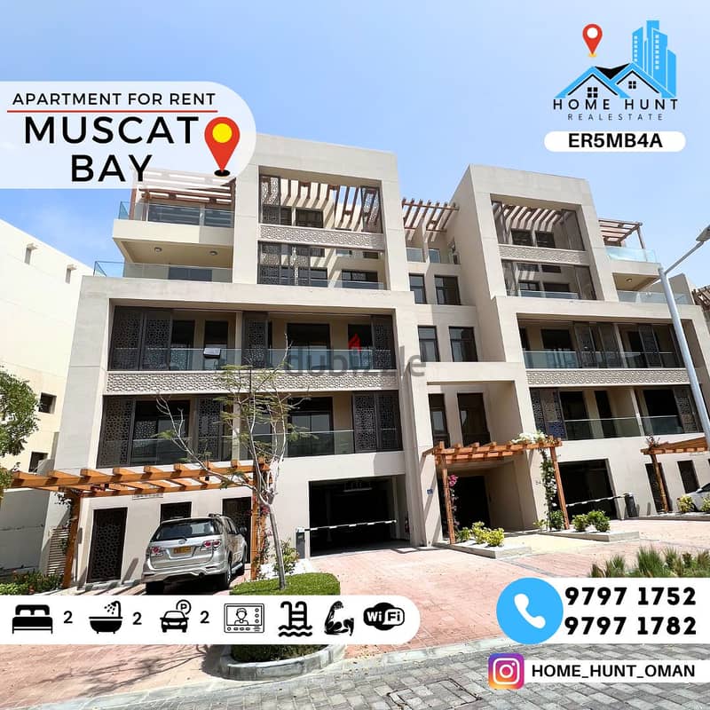 MUSCAT BAY | BRAND NEW FULLY FURNISHED 2BHK APARTMENT IN QANTAB 0