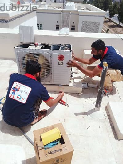 Air conditioning work Muscat