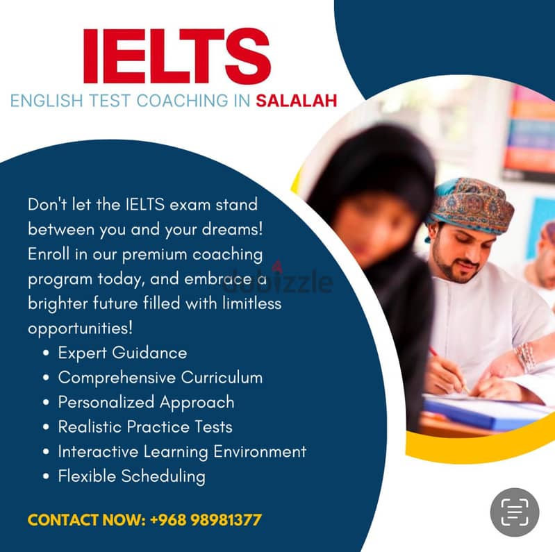 IELTS ENGLISH TEST COACHING IN SALALAH 98981377 2