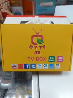 original My TV Android 4k TV Box All satellite TV channels sports Mo