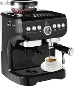Lepresso semi automatic espresso machine grinder and milk steamer (NEW