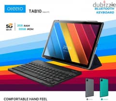 Oteeto tab 10 tablet, 10.1 inch, 2 GB RAM + 32 GB internal memory,