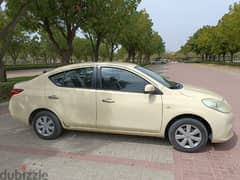 Nissan Sunny 2014 mint condition.