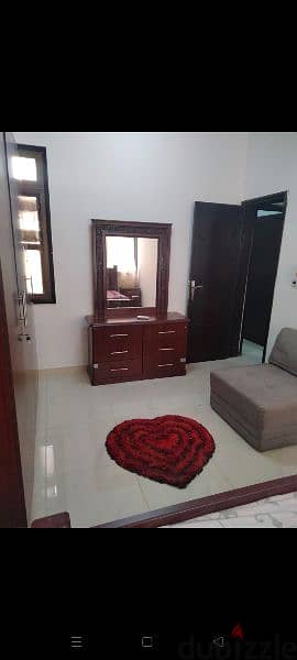 fully furnished apartment 2 bedroom and hal with kitchen in a khwair 10