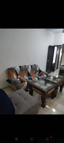 fully furnished apartment 2 bedroom and hal with kitchen in a khwair 2