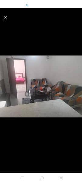 fully furnished apartment 2 bedroom and hal with kitchen in a khwair 7