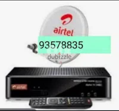 Nilsat arabsat dish Airtel pakast tata saky All satellite