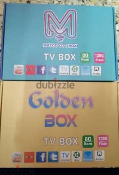 New Android box for live tv with one year subscription 0
