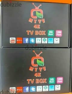 Tv box with one year subscription
