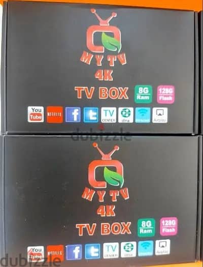 my tv 4k Android Tv Box with One year subscription