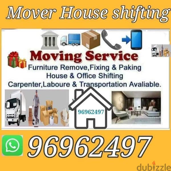 Muscat Mover packer shiffting carpenter furniture TV curtains fixing 0