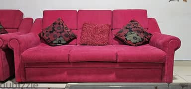 3 Piece Sofa Set with 5 cushions