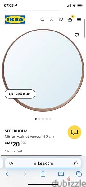IKEA STOCKHOLM MIRROR 2