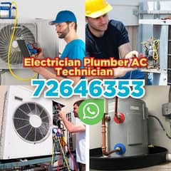 AC electric plumber home services