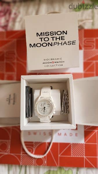 SWATCH, MISSION TO THE MOON , SNOOPY, BIOCERAMIC 2