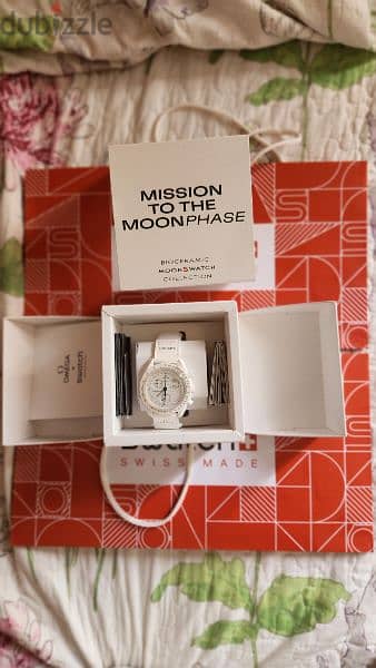 SWATCH, MISSION TO THE MOON , SNOOPY, BIOCERAMIC 3