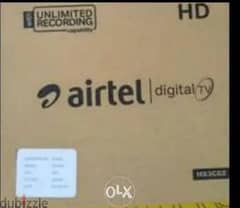 Airtel HD digital Receiver with subscription six months 0