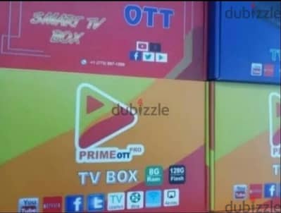 Tv Box with One year subscription