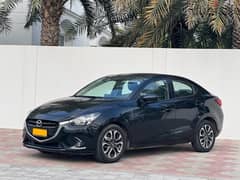 Mazda 2 model 2016 number 1 oman car no accident and no paint