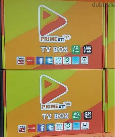 Android box New With 1year subscription All countries channels working