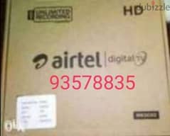 Airtel Receiver with subscription 6 Months tamil telgu malyalam hindi