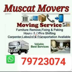 Muscat Mover packer shiffting carpenter furniture TV curtfyugains