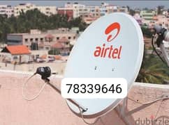 home service all satellites nileset Arabset dishtv Airtel fixing 0