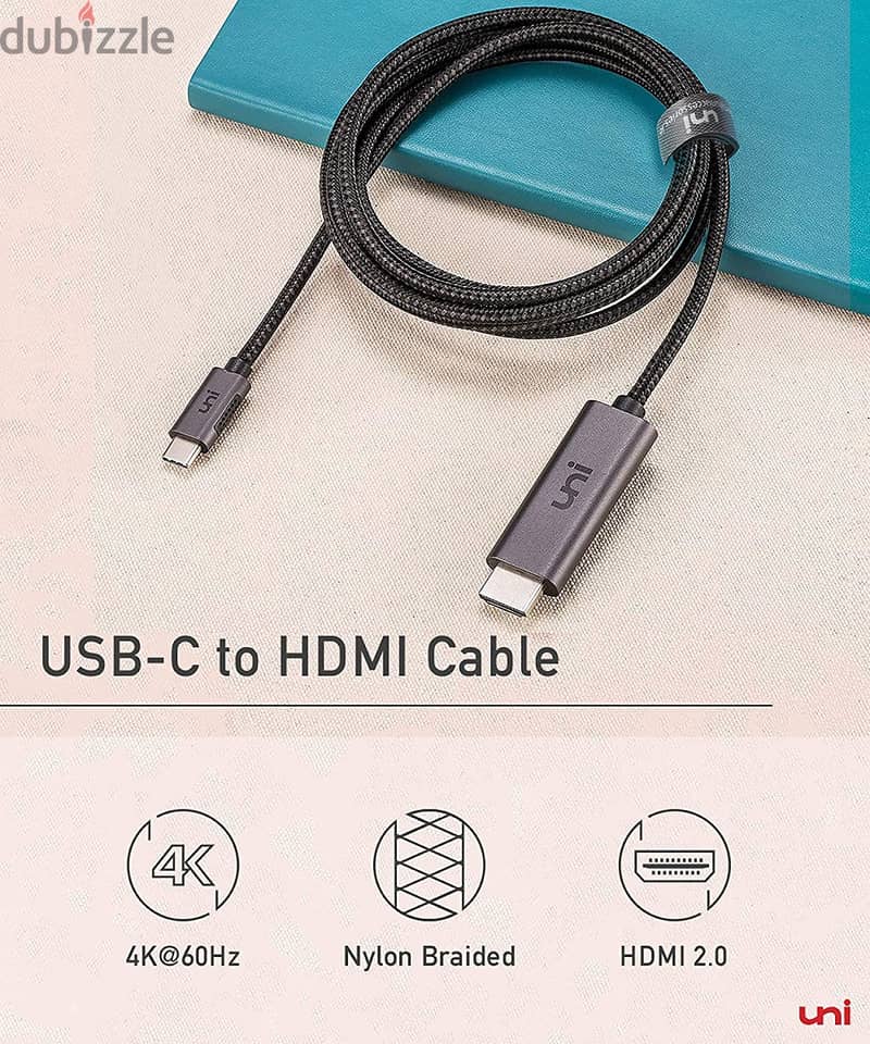 UNI USB-C to HDMI Cable (BoxPack) 1