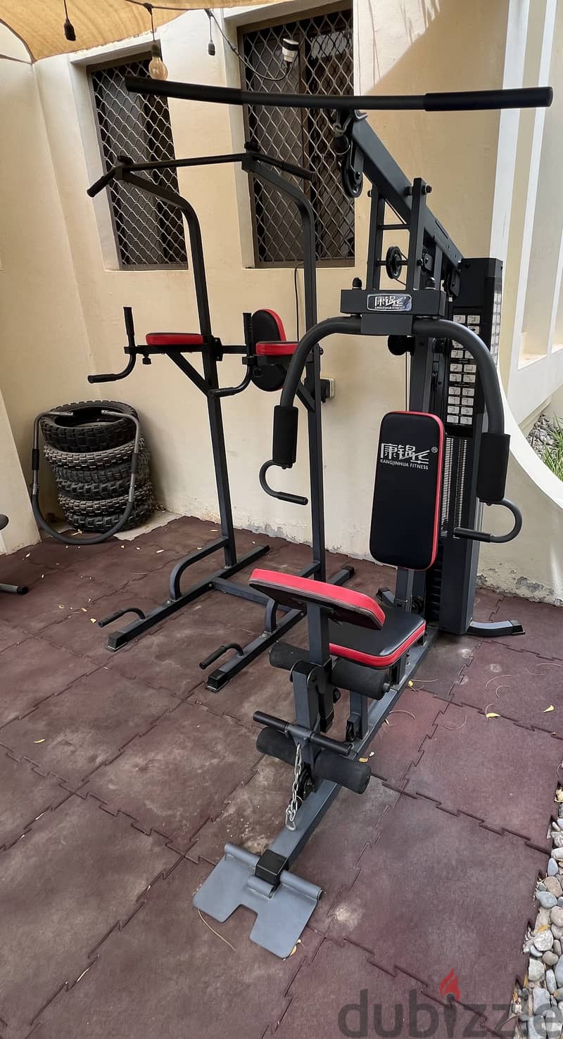 Multi-Functional Home Gym + Workout Power Cage 4