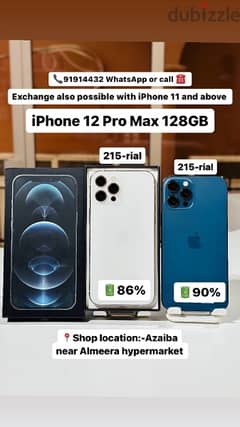iPhone 12 Pro Max 128GB - good condition and nice phone