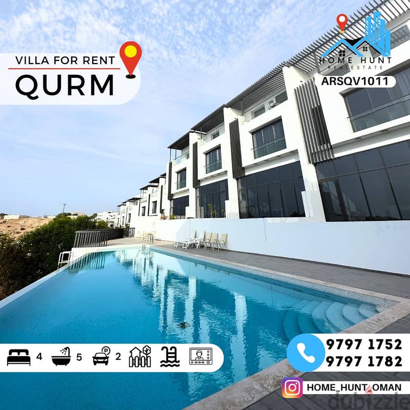 QURM | MODERN 3+1 BR VILLA WITH GREAT VIEWS 0