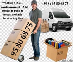 Muscat To Dubai Abudhabi Door To Door Services