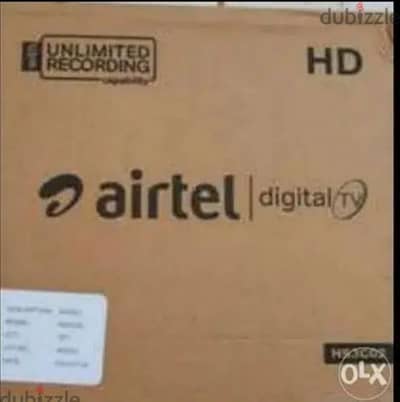 New Airtel Digital HD Receiver with 6months malyalam tami